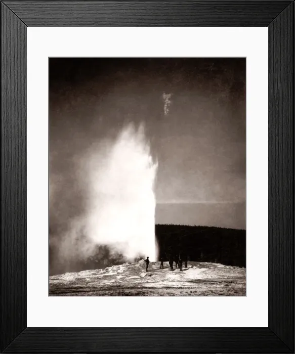 Framed Print : Old Faithful, Yellowstone National Park, Wyoming USA Framed Print : Old Faithful, Yellowstone National Park, Wyoming USA