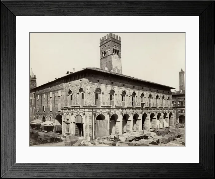 Framed Print : View in Genoa, Genova, Italy Framed Print : View in Genoa, Genova, Italy