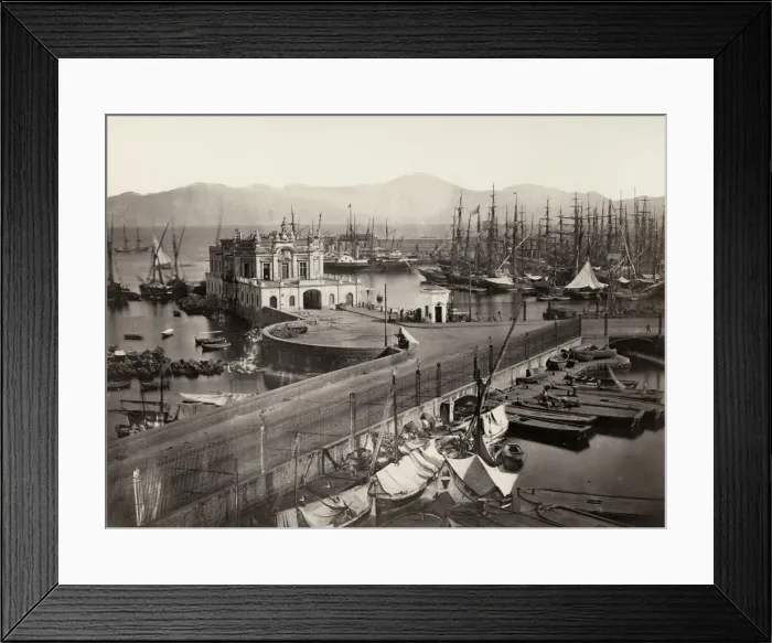 Framed Print : The Palace of the Immacolatella, Naples, Italy Framed Print : The Palace of the Immacolatella, Naples, Italy
