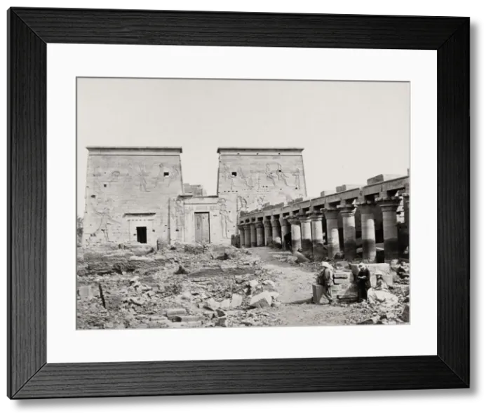 Framed Print : Karnak pylons, Luxor, Egypt Framed Print : Karnak pylons, Luxor, Egypt