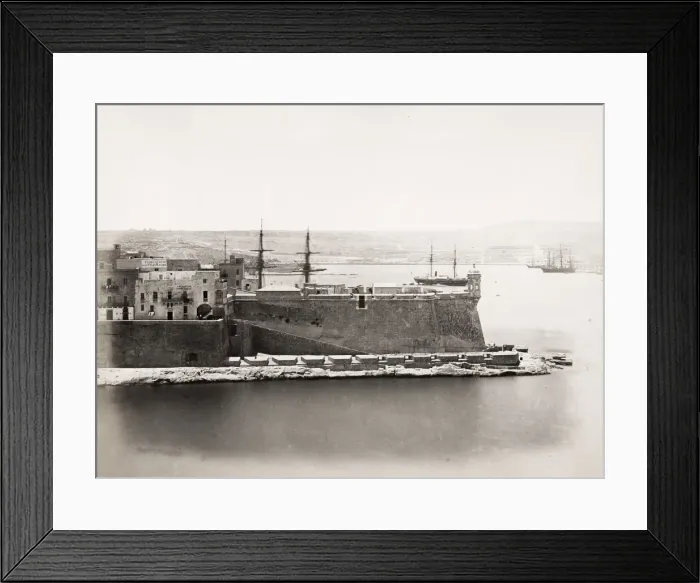 Framed Print : Isola Point, Valletta, Malta Framed Print : Isola Point, Valletta, Malta