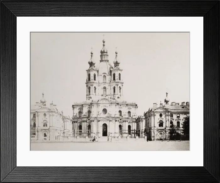 Framed Print : Smolny Convent, St Petersburg, Russia Framed Print : Smolny Convent, St Petersburg, Russia