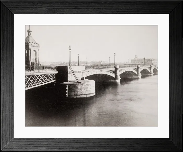 Framed Print : Russia, St. Petersburg, The Annunciation Bridge Framed Print : Russia, St. Petersburg, The Annunciation Bridge