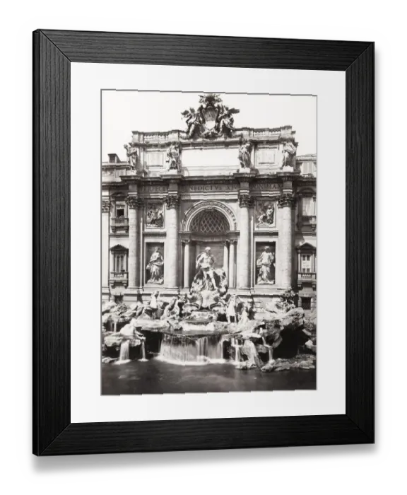 Framed Print : Trevi fountain, Rome, Italy Framed Print : Trevi fountain, Rome, Italy