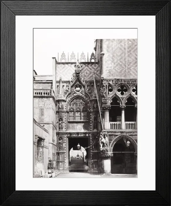 Framed Print : Carta Gate Doges Palace, Venice Italy Framed Print : Carta Gate Doges Palace, Venice Italy