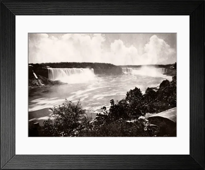 Framed Print : North America - Niagara Falls from Canada, Canadian side Framed Print : North America - Niagara Falls from Canada, Canadian side