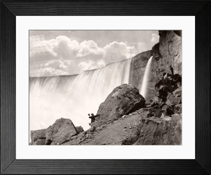 Framed Print : North America - Niagara Falls from Canada, Canadian side Framed Print : North America - Niagara Falls from Canada, Canadian side