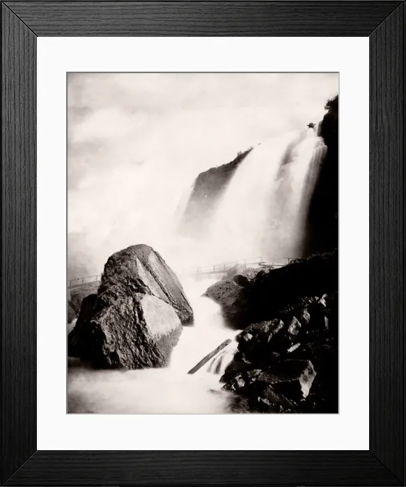 Framed Print : North America - Niagara Falls from Canada, Canadian side Framed Print : North America - Niagara Falls from Canada, Canadian side