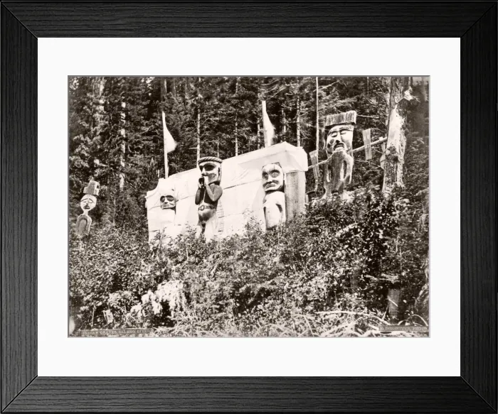 Framed Print : Ttotem poles, Alert Bay Cormorant Island, BC Canada Framed Print : Ttotem poles, Alert Bay Cormorant Island, BC Canada