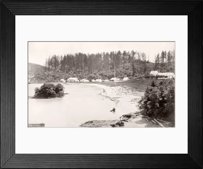 Framed Print : c. 1880s Columbia river, Washington territory, Oregon, USA Framed Print : c. 1880s Columbia river, Washington territory, Oregon, USA