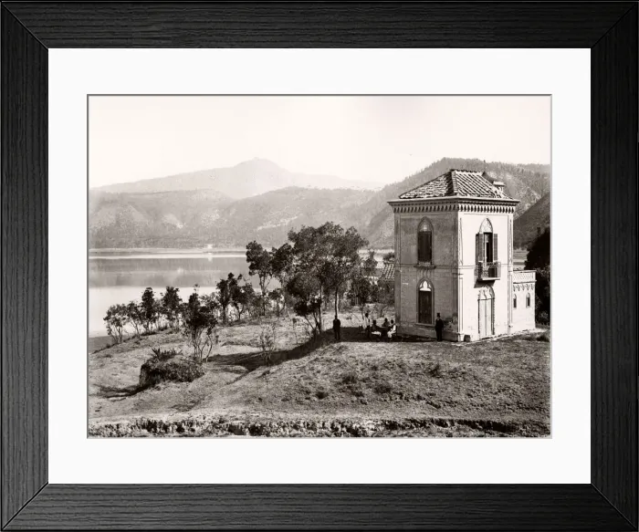 Framed Print : Lago di Agnano or Lake Agnano, Naples, Italy, drained 1870 Framed Print : Lago di Agnano or Lake Agnano, Naples, Italy, drained 1870