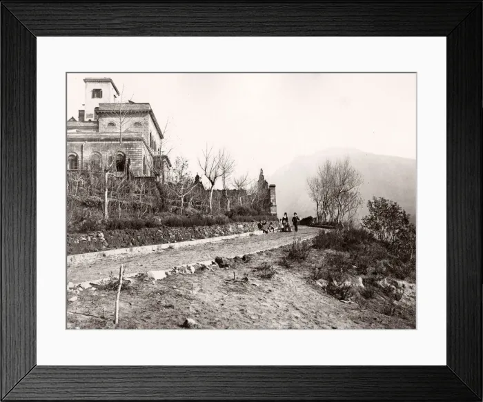 Framed Print : Mount Vesuvius obsevatory, Naples, Italy Framed Print : Mount Vesuvius obsevatory, Naples, Italy