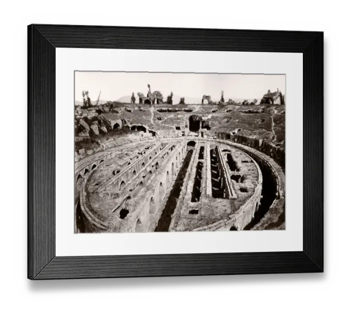 Framed Print : Italy - Amphitheater Campano Santa Maria Capua Vetere Framed Print : Italy - Amphitheater Campano Santa Maria Capua Vetere
