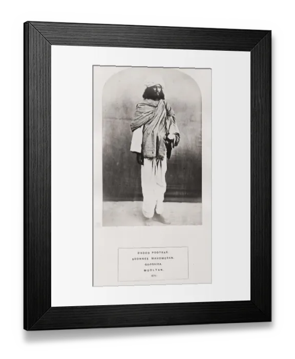 Framed Print : People of India, portaits of Indian tribes and races Framed Print : People of India, portaits of Indian tribes and races