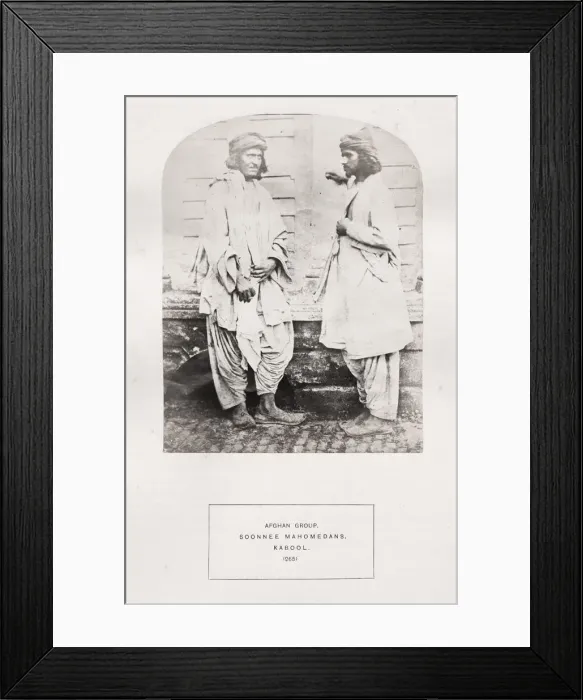 Framed Print : People of India, portaits of Indian tribes and races Framed Print : People of India, portaits of Indian tribes and races