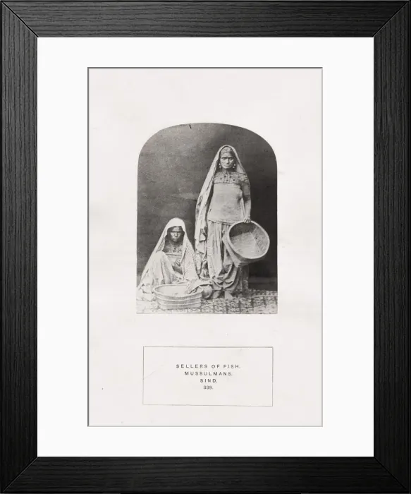 Framed Print : People of India, portaits of Indian tribes and races Framed Print : People of India, portaits of Indian tribes and races