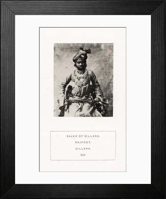 Framed Print : People of India, portaits of Indian tribes and races Framed Print : People of India, portaits of Indian tribes and races