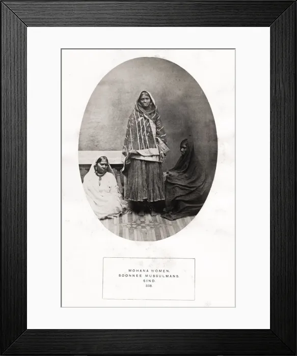 Framed Print : People of India, portaits of Indian tribes and races Framed Print : People of India, portaits of Indian tribes and races