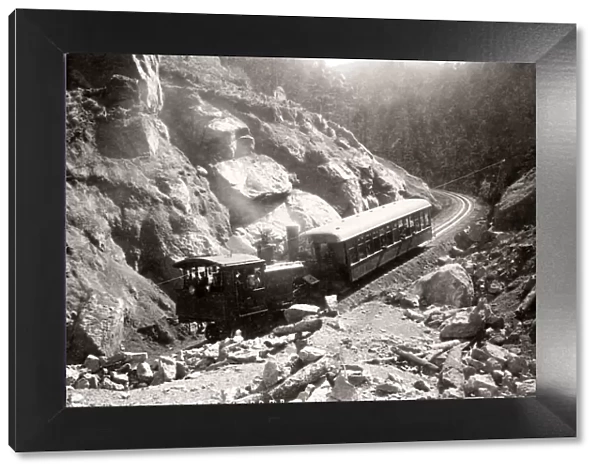 Manitou and Pikes Peak Railroad, Colorado, USA c. 1890