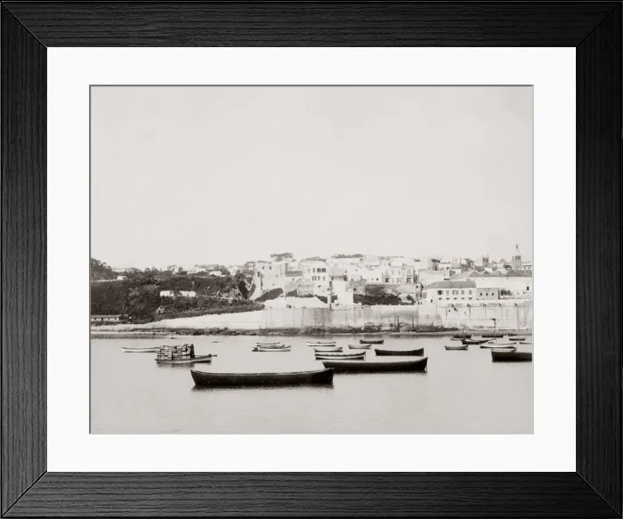 Framed Print : Tangier from the bay, Morocco, c. 1900 Framed Print : Tangier from the bay, Morocco, c. 1900
