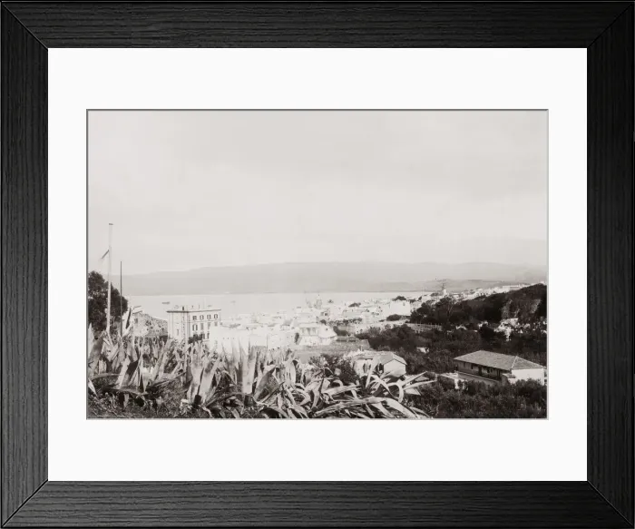 Framed Print : Tangier from the west, Morocco, c. 1900 Framed Print : Tangier from the west, Morocco, c. 1900