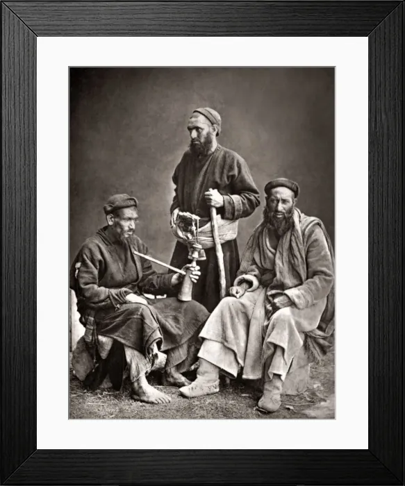 Framed Print : Dards, tribe from NW India Framed Print : Dards, tribe from NW India