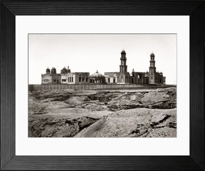 Framed Print : Said Pashas Palce, Mex, Alexandria, Egypt, c. 1880 s Framed Print : Said Pashas Palce, Mex, Alexandria, Egypt, c. 1880 s