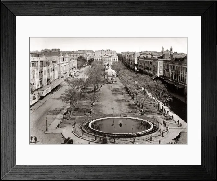 Framed Print : Place des Consuls, Alexandria, Egypt, c. 1880 s Framed Print : Place des Consuls, Alexandria, Egypt, c. 1880 s