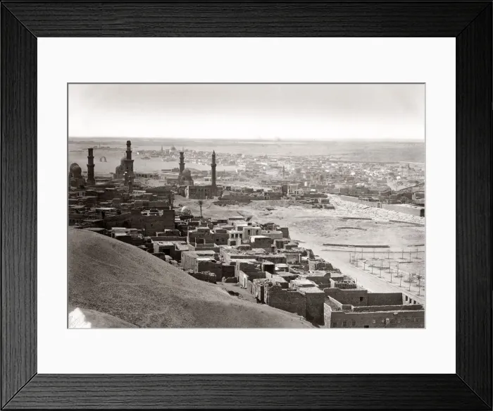 Framed Print : Tombs of the Caliphs, Cairo, Egypt, c. 1880 s Framed Print : Tombs of the Caliphs, Cairo, Egypt, c. 1880 s