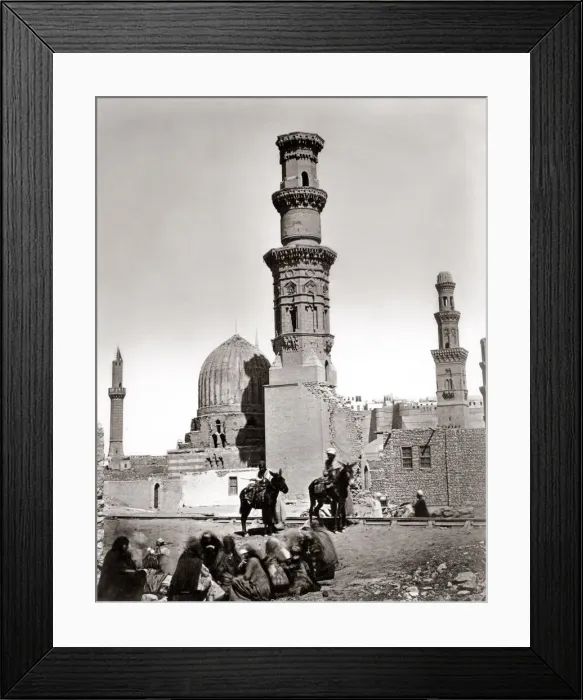 Framed Print : Tombs of the Caliphs, City of the Dead, Cairo, Egypt, c. 1880 s Framed Print : Tombs of the Caliphs, City of the Dead, Cairo, Egypt, c. 1880 s