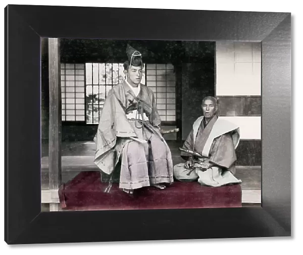 c. 1880s Japan - members of the Mikados cabinet