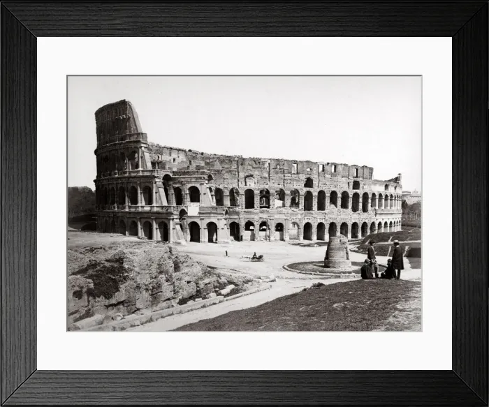 Framed Print : c. 1870s Italy Rome - the Colosseum Framed Print : c. 1870s Italy Rome - the Colosseum