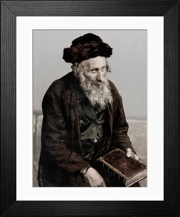 Framed Print : Israel Palestine - Jewsish man from Jerusalem Framed Print : Israel Palestine - Jewsish man from Jerusalem