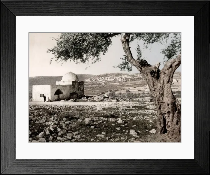 Framed Print : Israel Palestine photochrome - tomb of Rachel Framed Print : Israel Palestine photochrome - tomb of Rachel