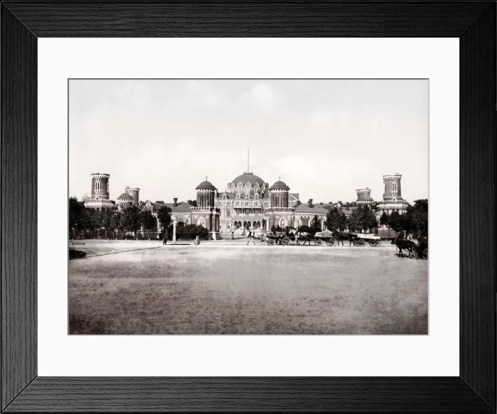 Framed Print : c. 1890s Russia Moscow - Petroff Palace Framed Print : c. 1890s Russia Moscow - Petroff Palace