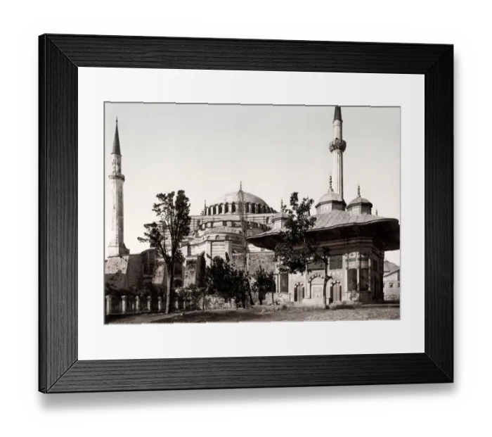 Framed Print : c. 1890s Turkey Istanbul Constantinople Hagia Sophia Framed Print : c. 1890s Turkey Istanbul Constantinople Hagia Sophia