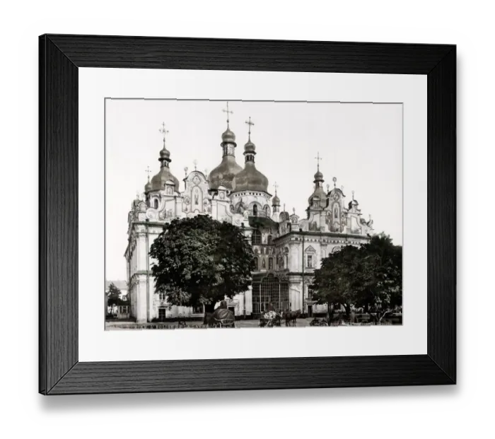 Framed Print : c. 1890s Russia - Kiev Pechersk Lavra or Kyiv Pechersk Lavra Framed Print : c. 1890s Russia - Kiev Pechersk Lavra or Kyiv Pechersk Lavra