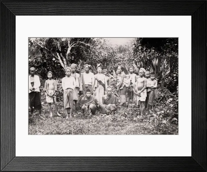 Framed Print : Burmese group, Chindwin River, Burma, Myanmar Framed Print : Burmese group, Chindwin River, Burma, Myanmar