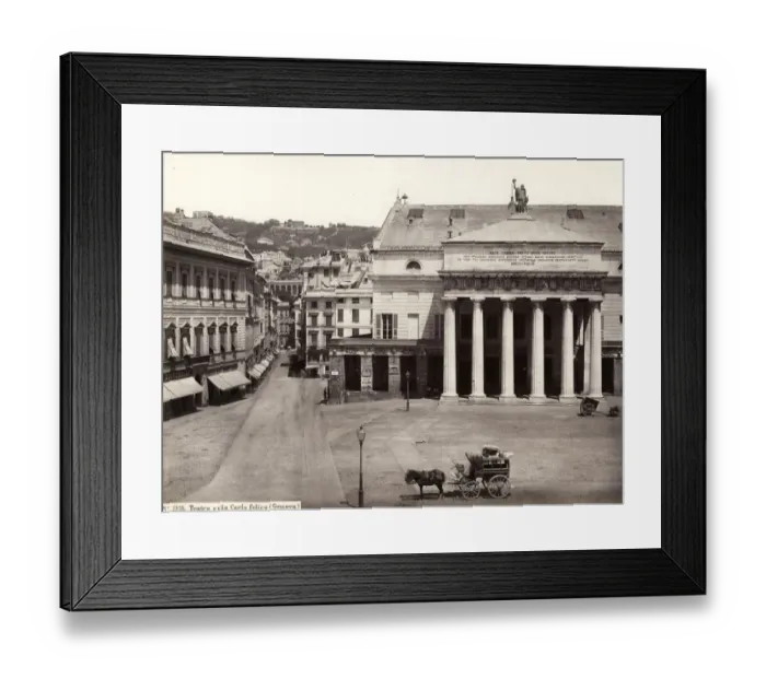 Framed Print : The Teatro Carlo Felice, opera house, Genoa, Italy Framed Print : The Teatro Carlo Felice, opera house, Genoa, Italy