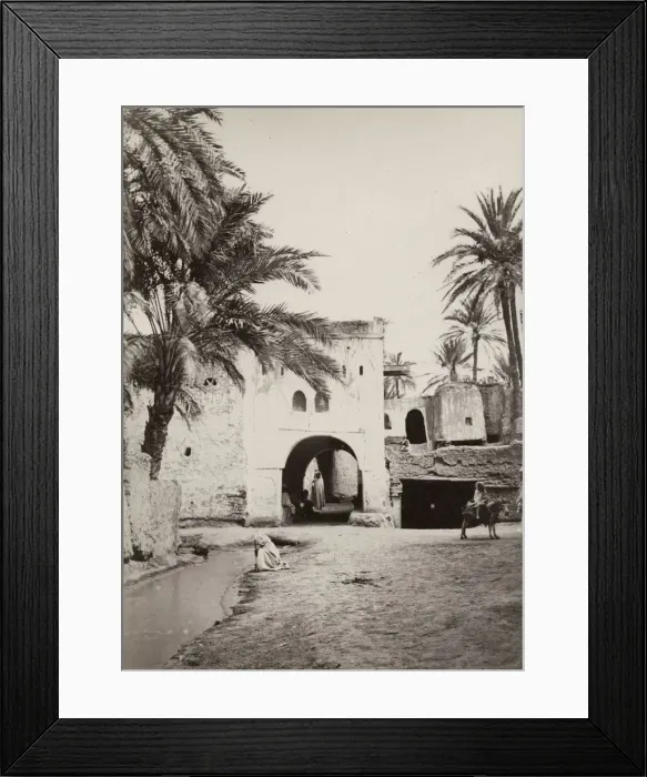 Framed Print : View of Biskra Algeria, north Africa Framed Print : View of Biskra Algeria, north Africa