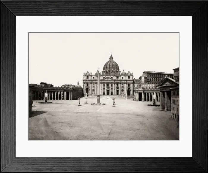 Framed Print : Italy - St Peters Basilica, the Vatican, Rome Framed Print : Italy - St Peters Basilica, the Vatican, Rome