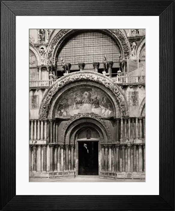 Framed Print : Italy - the door of St Marks Cathedral, Venice Framed Print : Italy - the door of St Marks Cathedral, Venice