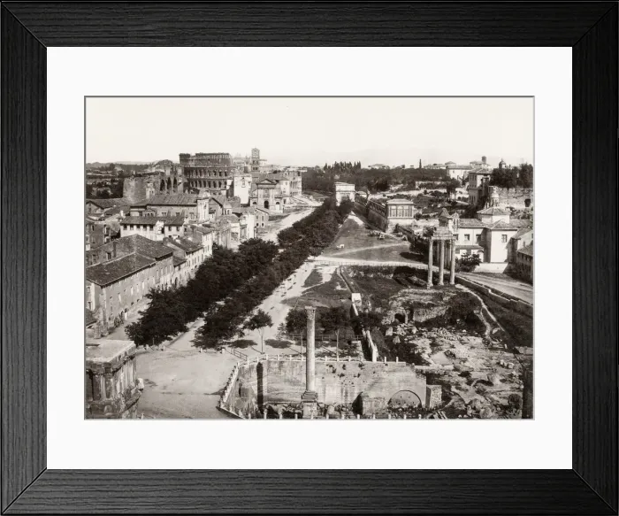 Framed Print : Italy - Roman forum, Rome, Italy Framed Print : Italy - Roman forum, Rome, Italy