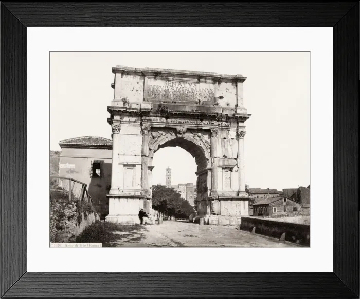 Framed Print : Italy - Arch of Titus, Rome Framed Print : Italy - Arch of Titus, Rome