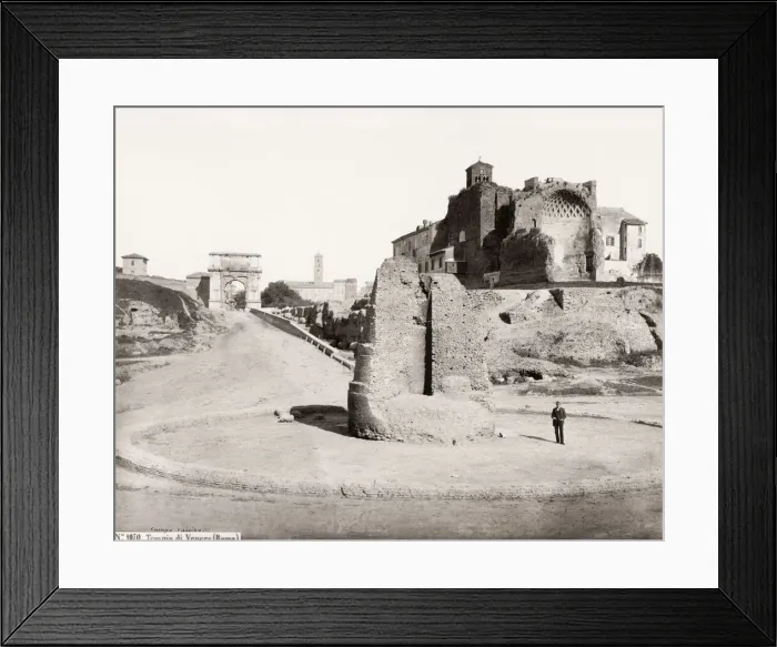 Framed Print : Italy - Temple of Venus, Rome Framed Print : Italy - Temple of Venus, Rome