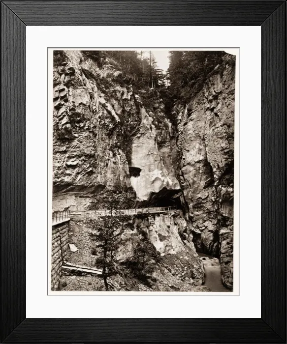 Framed Print : Tamina Gorge, Pfaffers, Switzerland Framed Print : Tamina Gorge, Pfaffers, Switzerland