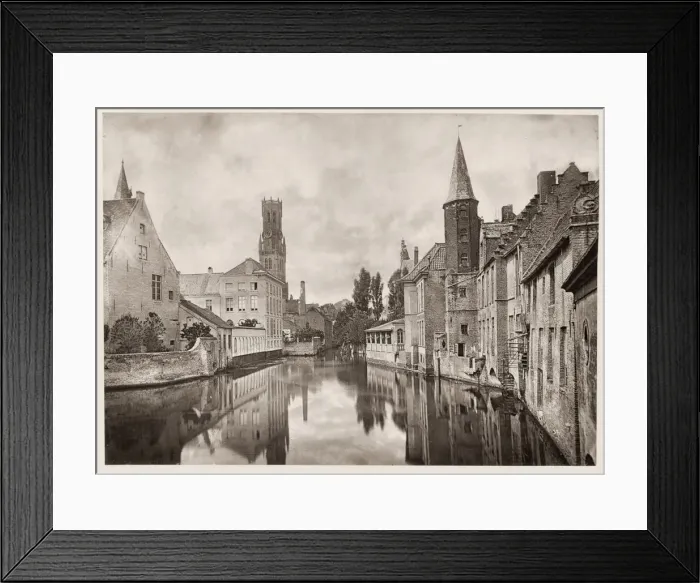 Framed Print : The Belfy at Bruges, Belgium Framed Print : The Belfy at Bruges, Belgium