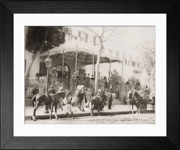 Framed Print : Shepheards Hotel, Cairo Egypt Framed Print : Shepheards Hotel, Cairo Egypt