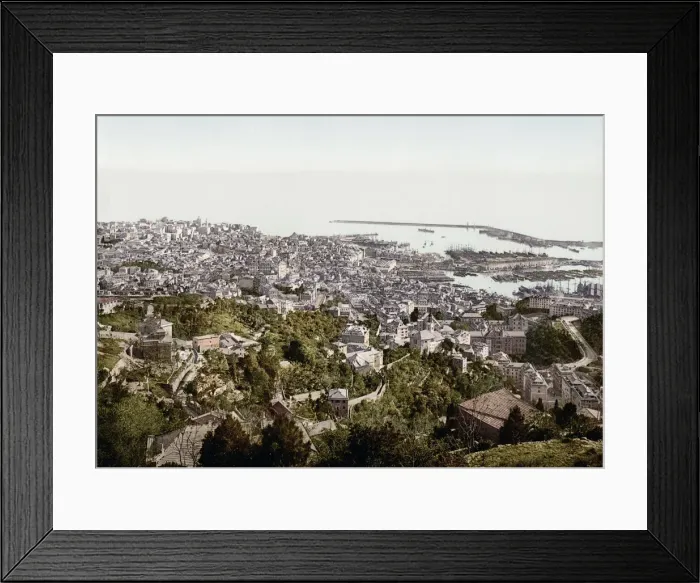Framed Print : Harbour, port at Genoa, Genova, Italy Framed Print : Harbour, port at Genoa, Genova, Italy