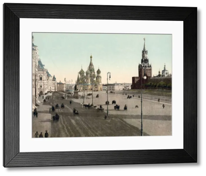 Framed Print : Red Square, St Basils cathedral, Moscow Russia Framed Print : Red Square, St Basils cathedral, Moscow Russia